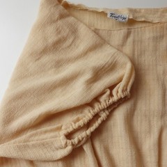 Vintage 50s Knit Teena Paige Women’s Dress Belted Short Sleeve Day Dress Medium