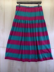 Vintage 1980-90s Womens L-Long Sleeve Skirt Set By Peter Popovitch USA-7036