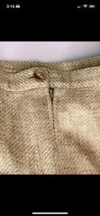VTG Majestic Specialties wool Pencil Skirt Tweed Beige 29” Waist 23.5” Long