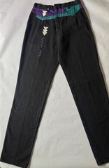 VTG Brooks & Dunn Panhandle Slim Western-style jeans high-waist black USA Denim
