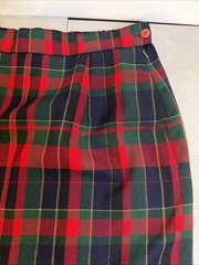 Vintage Avoca Collection Pure New Wool Skirt Plaid Lined Women’s Size M Ireland
