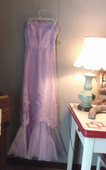 Vintage Eve Of Milady Lavender Formal Evening Gown Wedding Prom Bridesmaid Fairy