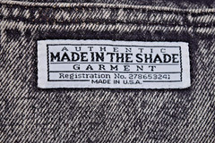 Vintage Jeans Acid Wash Made in the Shade 28 x 30 80s High Waist Made USA