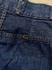 Vintage 70s Wrangler Flare Bell Bottom Jeans XS