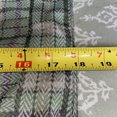 Vintage 60s 70s Double Knit Green Dress Suit Plaid Jacket 27w /St Patrick’s Day