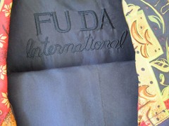 Fuda International Two piece Silk Jacket & Pants – Size Large