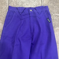 Roughrider by Circle S Vintage Purple Western Pants High Waist Size 9/10 x 34