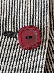 Gianfranco Ferre Studio Pinstripe Blazer Jacket Acetate Viscose Made in Italy M
