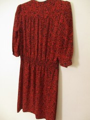 Lady Carol Petites of New York vintage 80s dress
