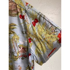 Erika Women’s Vintage Hawaiian Button Up Shirt Tropical Vacation Size 1X EUC