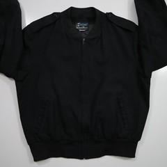 Vtg 70’s Weintraub Bros Military Black Wool Jacket PATRIOT Coat Womens 14