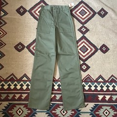 Vintage 80s US Army Military Cotton Sateen Utility Pants Women’s 26×33