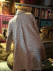 DAYTONS OVAL ROOM Couture Elegant Vintage Black+White Coat Size S
