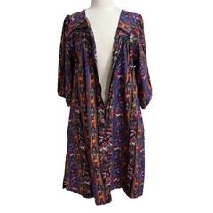 VTG 80s 100% Cotton Midi Caftan Size Medium