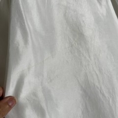 Vintage 1960s MCM White Pearl Beaded Classic Wedding Dress Bustle Bridal XXS