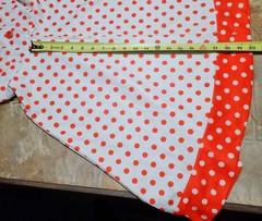 Vintage 70’s 100 Parkhouse Dallas Polka Dot Swing Dress XXS Rockabilly Mod MCM