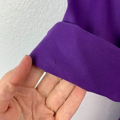 Vintage Queen’s Row Royal Purple Modest Secretary Dress Size 12