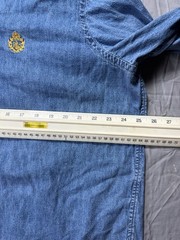 Vintage Lauren Jeans Co Ralph Denim Shirt 2X 100% Cotton