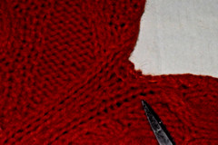 VTG Nieman Marcus Womens Wool Sweater Size M 60s Burnt Sienna Chunky Made Italy