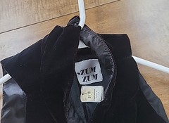 Women’s Vintage Zum Zum Black & Teal Cocktail Dress 9/10