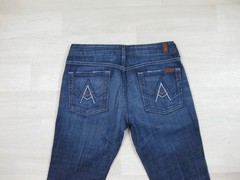 Vintage Y2K 7 For All Mankind Jeans Womens (29) A Pocket Low Rise Flare Lot of 2