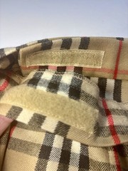 Vintage Burberrys Made In Scotland Nova Check Wool Wrap Kilt Skirt Buckles 14