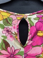 Vintage Mistee 60s 70s Caftan Kaftan Flower Power Roper Maxi Disco Mumu