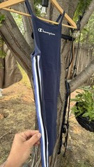 Vintage Champion Navy Blue Stretch Athletic Dress