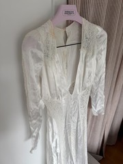 1940s Cathedral Wedding Dress