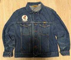 Vintage RUSTLER Denim Jacket, Women’s XL, Western, Trucker, Biker, Cowboy