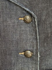 VTG Y2K Lauren Jeans Co Ralph Lauren Women’s Double Breasted Denim Jacket S *