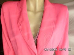 E. HUNGARIAN VINTAGE ORIGINAL suit 80s skirt + wool/viscose jacket size 48/14