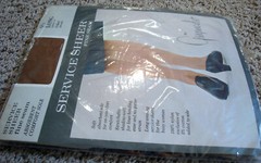 Vintage 9 1/2 Long Service Sheer Fine Seam Stockings Length 34″ Gaymode 1960’s