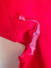 Vintage 1950s Gallina California Red Wiggle Pinup Dress | Rockabilly Retro
