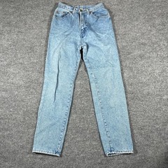 Lawman Jeans Womens Size 24 Light Wash High Waisted Tapered Leg Vintage Denim