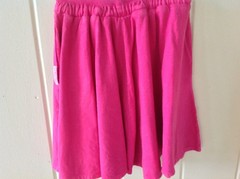 Ocean Pacific Vintage 1980’s Rare Cotton Pull On Skater Style Skirt With Pockets