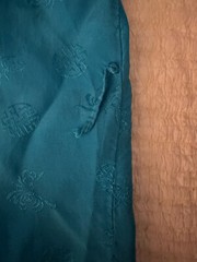 Vintage Golden Bee Embroidered Dragon Chinese Robe Size Medium
