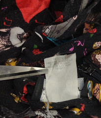 Vtg Barbie Fabric 90s Nicole Miller Original Girls 6x Dress tagged (A13)