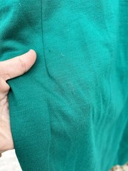 Vintage 1960’s Dress Women’s Green Long Sleeve Winter Carol Craig Wool Shift Day