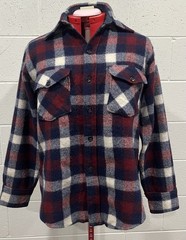 Vintage Woolrich Wool Plaid Shirt/Jacket Woman’s Large USA
