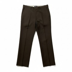 Haggar Brown Vintage Straight Leg Dress Pants, Flat Front Slacks, Woman’s 2XL