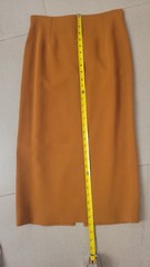 Vtg Skirt Suit Sz 8 French Import Couture 80’s Paris Wool Jacques Molko Note Gvc