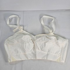 New Vintage Exquisite Form White Bra Style P502 Bullet Bra 34C Cone Bra NIB