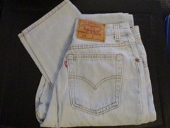 Levi’s 501 VTG Women’s Straight Leg Blue Button Fly Made USA Fit 26X34 (Size 9L)