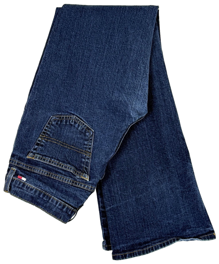 Tommy Jeans Womens Size 11/31 Jeans Vintage Logo Slight Boot Classic 5 Pocket