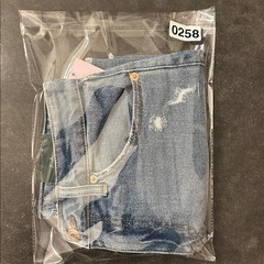 NWT Wild Fable Lace Inset Hem Distressed Denim Shorts Women’s Size 4