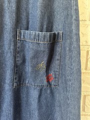 Bobbie Brooks Women’s VTG 90s Denim Maxi Dress School Teacher Cottagecore
