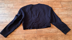Size 40 Vintage MONDI Military 80s U.S. 10 Jacket & Skirt set blue patches women