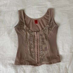 Tan lace PE Define Corset