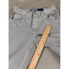Vintage Levi’s Silver Tab Womens size 26(30)W 31L Cream White ’94 baggy